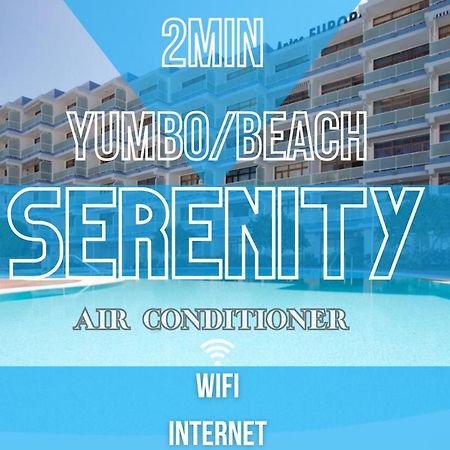 Serenity Yumbo - Europa Appartment 2Min Yumbo - 5Min From Beach - Wifi Free - Air Conditioner - Private Services - Free Welcome Book - Cohote Conserjeria Gran Canaria ปลายา เดล อิงเกลส ภายนอก รูปภาพ