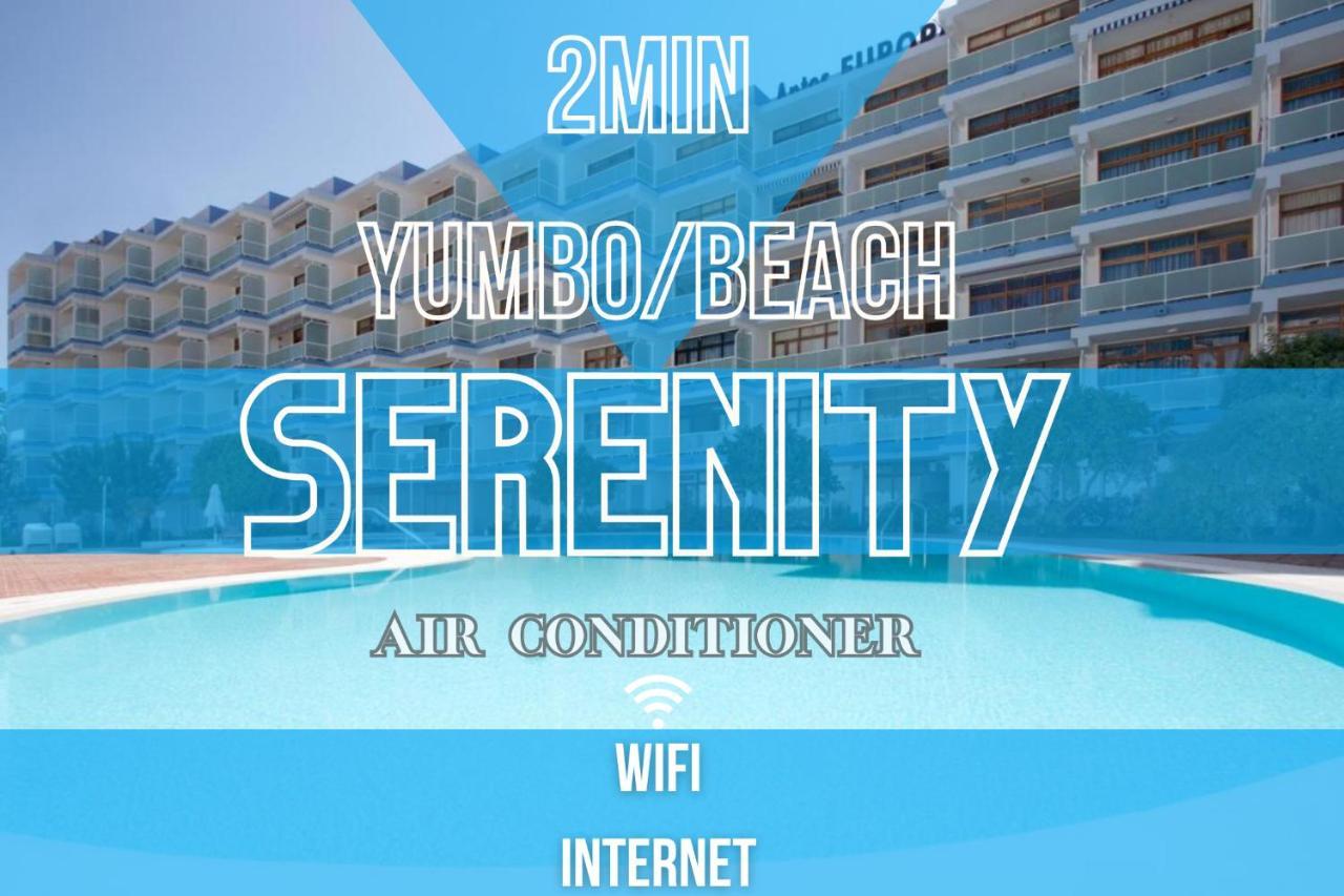 Serenity Yumbo - Europa Appartment 2Min Yumbo - 5Min From Beach - Wifi Free - Air Conditioner - Private Services - Free Welcome Book - Cohote Conserjeria Gran Canaria ปลายา เดล อิงเกลส ภายนอก รูปภาพ