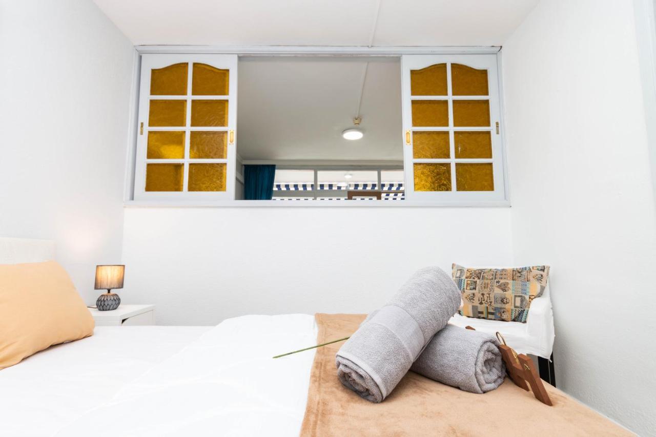 Serenity Yumbo - Europa Appartment 2Min Yumbo - 5Min From Beach - Wifi Free - Air Conditioner - Private Services - Free Welcome Book - Cohote Conserjeria Gran Canaria ปลายา เดล อิงเกลส ภายนอก รูปภาพ